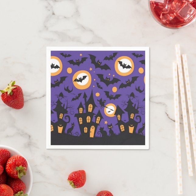 Guardanapo De Papel Halloween Paper Napkins (Insitu)