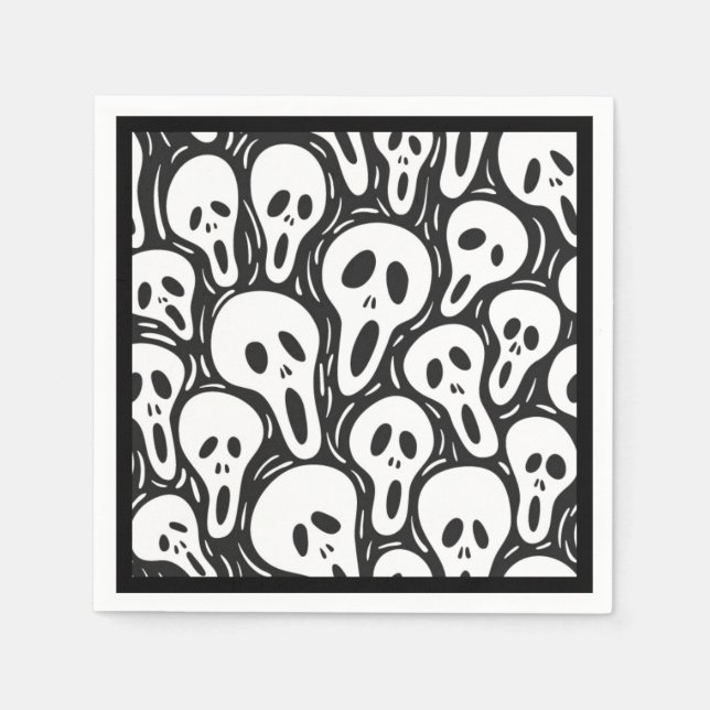 Guardanapo De Papel Halloween Paper Napkins (Frente)