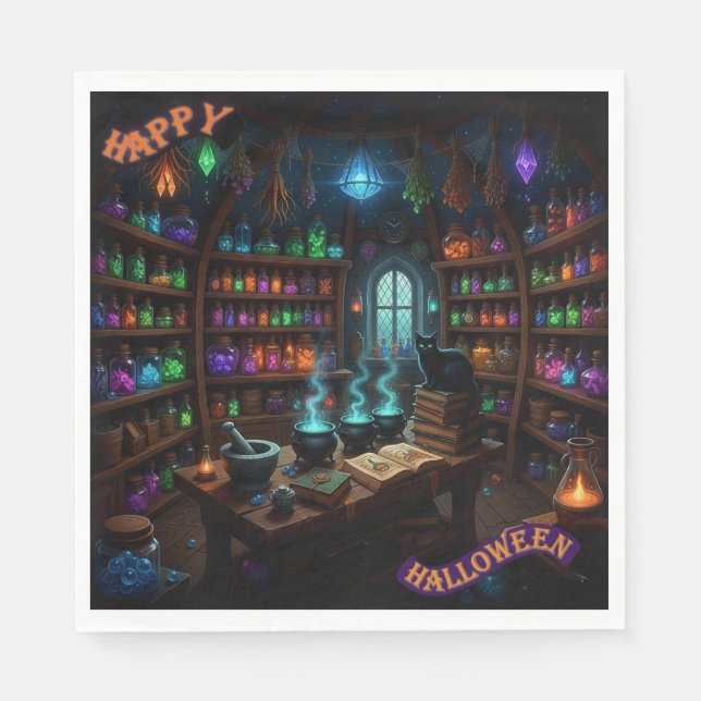 Guardanapo De Papel Halloween Paper Napkins (Frente)