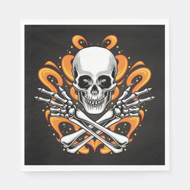 Guardanapo De Papel Halloween Paper Napkins (Frente)