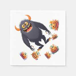 Guardanapo De Papel Halloween Patttern On