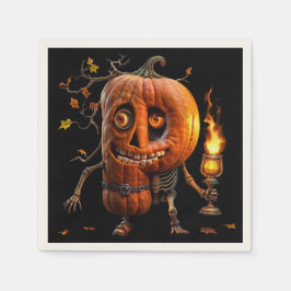 Guardanapo De Papel Halloween Pumpkin