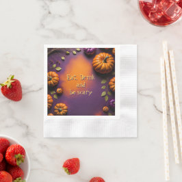 Guardanapo De Papel Halloween Pumpkins