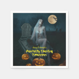 Guardanapo De Papel Halloween Puramente Assombrante