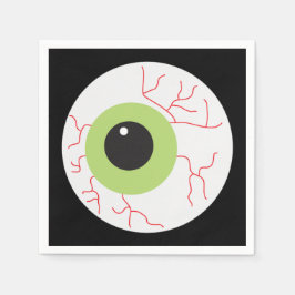 Guardanapo De Papel Halloween Scary Eyeball
