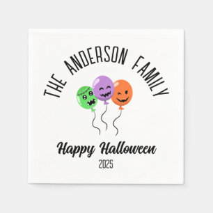 Guardanapo De Papel Halloween Scary Pumpkin Balões Personalizados