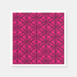 Guardanapo De Papel Halloween Spider Webs em rosa