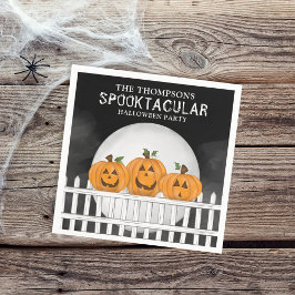 Guardanapo De Papel Halloween Spooktacular Whimskins Engraçado