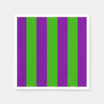 Halloween Strips in Purple and Green