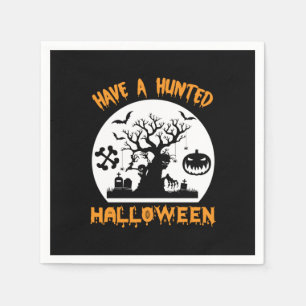 Guardanapo De Papel Halloween Tem Um Aniversário Dia de as Bruxas engr