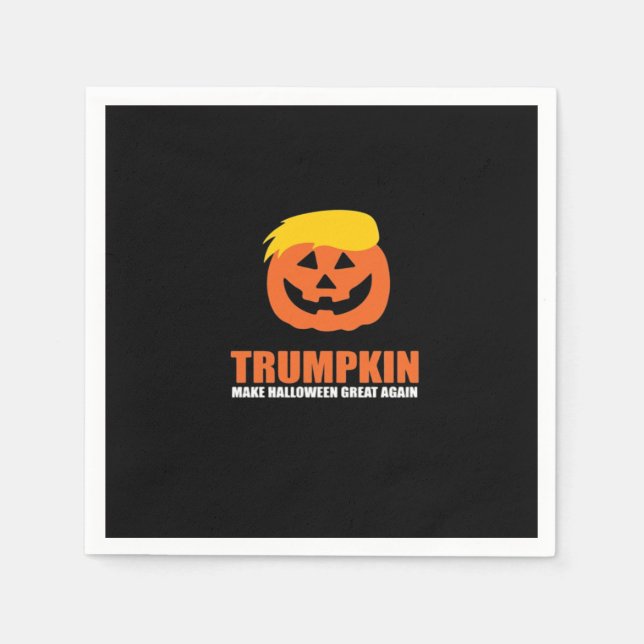 Guardanapo De Papel Halloween Trumpkin V2 (Frente)