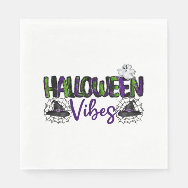 Guardanapo De Papel Halloween Vibes (Frente)