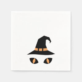 Guardanapo De Papel Halloween witchy cat