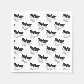 Guardanapo De Papel Hand Silhouette Eagle