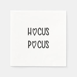 Guardanapo De Papel Handwritten hocus pocus