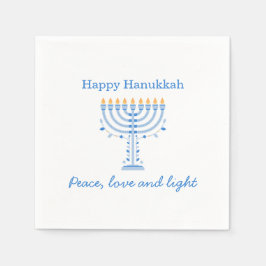Guardanapo De Papel Hannukah paper napkins - Happy Hanukkah