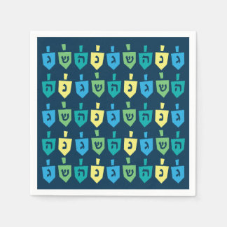 Guardanapo De Papel Hanukkah Dreidel Party Napkins