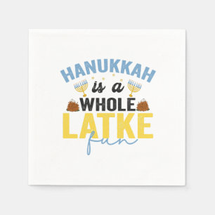Guardanapo De Papel Hanukkah é um judeu engraçado e divertido Chanuka