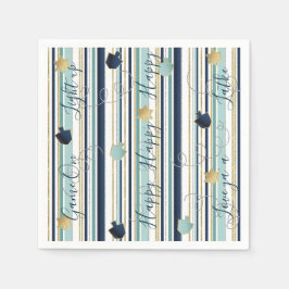 Guardanapo De Papel Hanukkah Napkin Personaliza O Novo Elegante Também