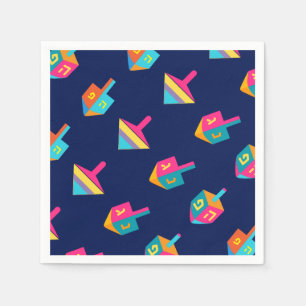 Guardanapo De Papel Hanukkiah Feliz Hanukkah Dreidel Judaico Menorá