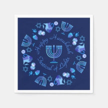 Hanukkiah Happy Hanukkah Holiday Menorah