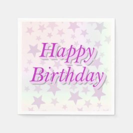 Guardanapo De Papel Happy Birthday!!