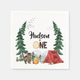 Guardanapo De Papel Happy Camper Napkins