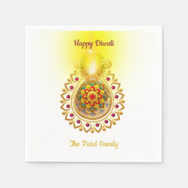 Guardanapo De Papel Happy Diwali