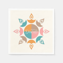 Guardanapo De Papel Happy Diwali Napkins