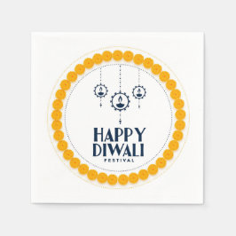 Guardanapo De Papel Happy Diwali Napkins