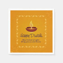 Guardanapo De Papel Happy Diwali Napkins