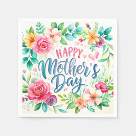 Guardanapo De Papel Happy flower simple Libreta con espiral