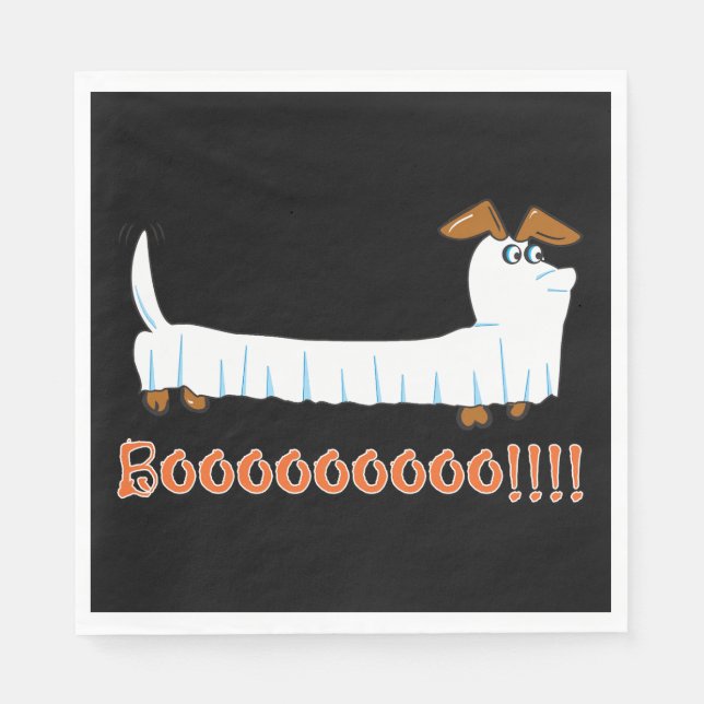 Guardanapo De Papel Happy Halloweiner (Frente)