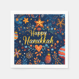 Guardanapo De Papel Happy Hanukkah
