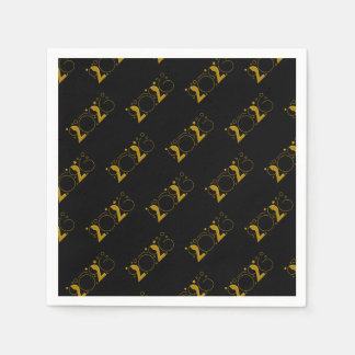 Guardanapo De Papel Happy New Year 2026 gold