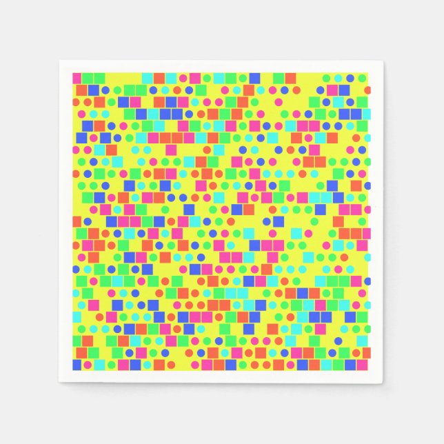 Guardanapo De Papel Happy pattern (Frente)