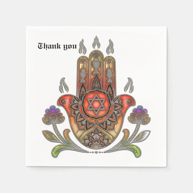 Guardanapo De Papel Harmonia de cor e forma (Frente)