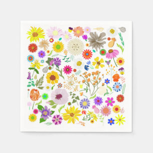 Guardanapo De Papel Harmonia floral em Springtime