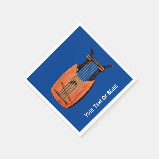 Guardanapo De Papel Harp do Rei David (Canto)