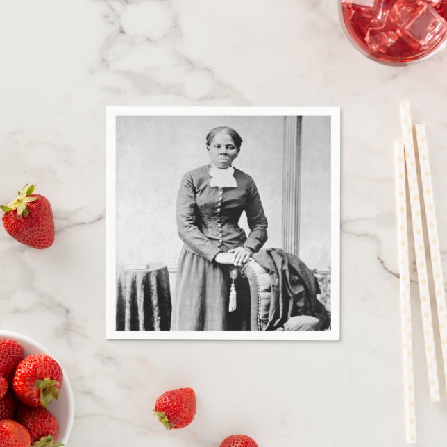 Guardanapo De Papel Harriet Tubman Conductor Underground Railroad (Insitu)