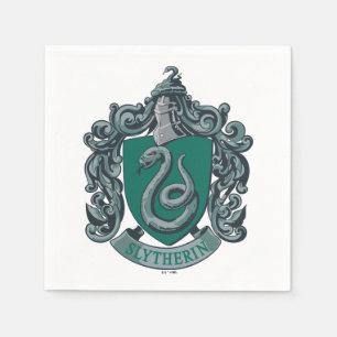 Guardanapo De Papel Harry Potter Brasão de Slytherin Verde