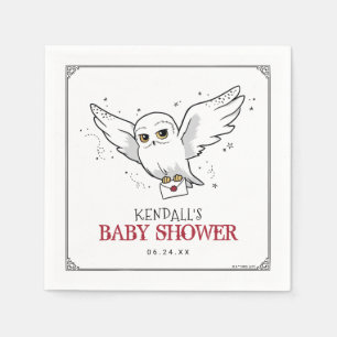 Guardanapo De Papel Harry Potter Chá de Bebê da Hedwig