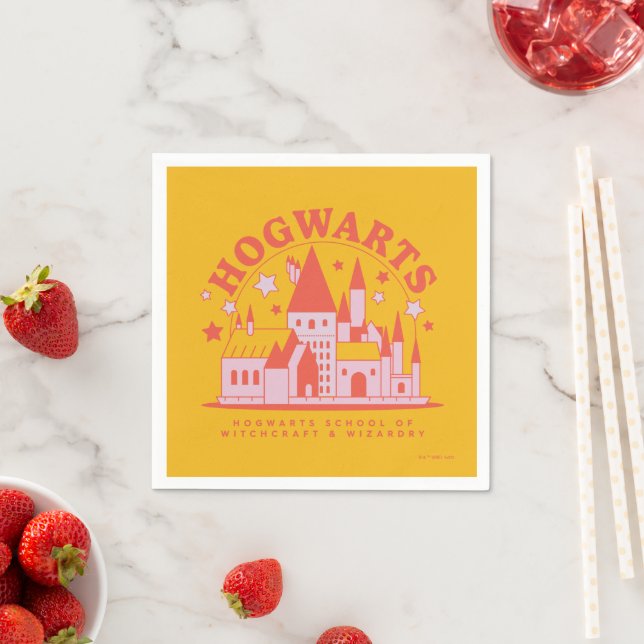 Guardanapo De Papel HARRY POTTER™ | Escola Cute HOGWARTS™ (Insitu)
