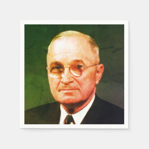 Guardanapo De Papel Harry S. Truman, Democrata, Presidente dos EUA