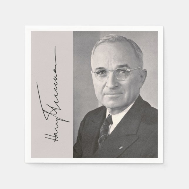 Guardanapo De Papel Harry Truman (Frente)