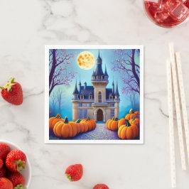 Guardanapo De Papel Harvest Moon Pumpkin Castle Paper