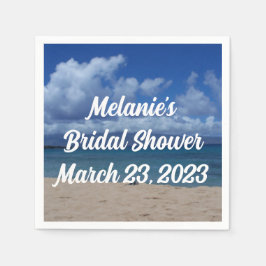 Guardanapo De Papel Hawaii Ocean View Chá de panela Napkin