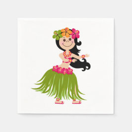 Guardanapo De Papel Hawaiian Girl