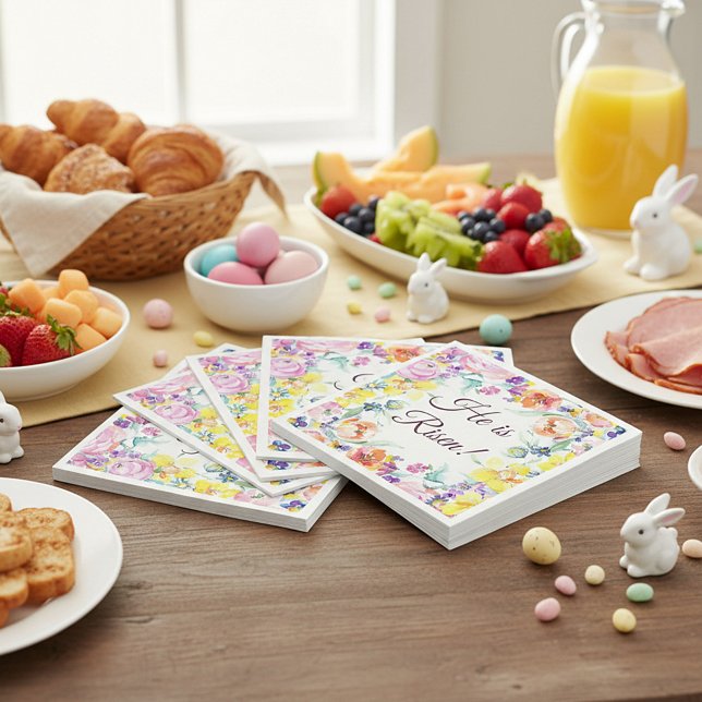 Guardanapo De Papel He is risen! napkins (Criador carregado)