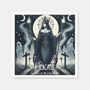 Guardanapo De Papel Hekate Deusa das Encruzilhadas Espíritos Fantasmag